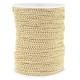 Fashion wire flat 5mm Beige-gold